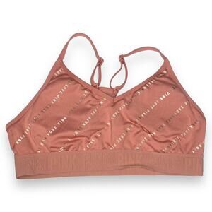Pink Victoria Secret Pink Racerback Ultimate Lightly Lined Sports Bra